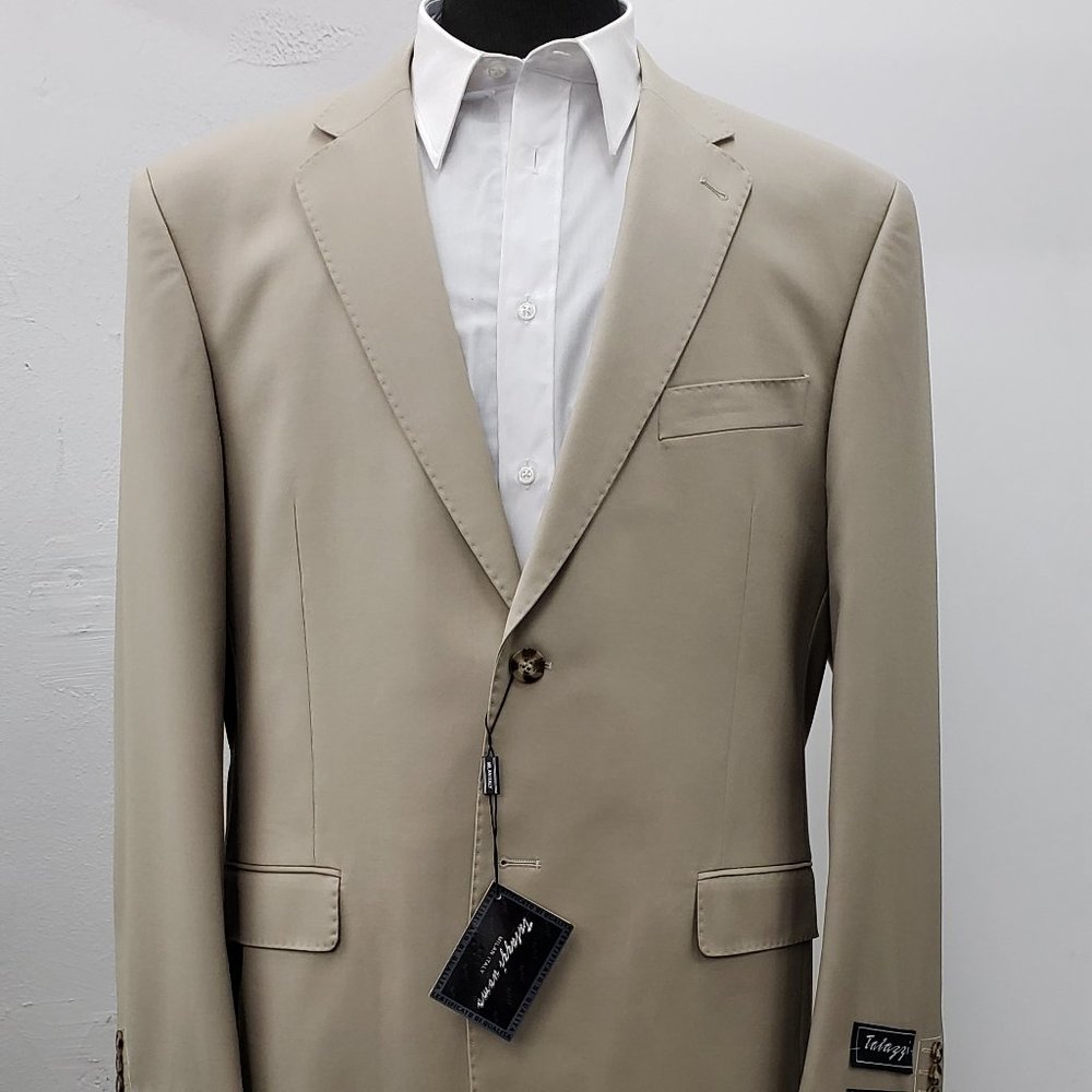 Talazzi Two Button Olive Suit